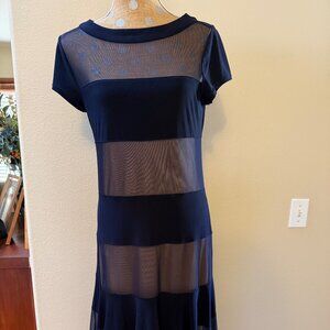 Navy Blue Dress | Size 10 by R & M Richards